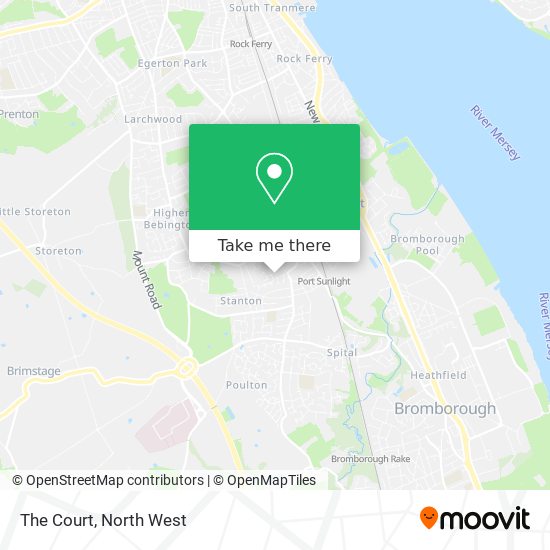 The Court map
