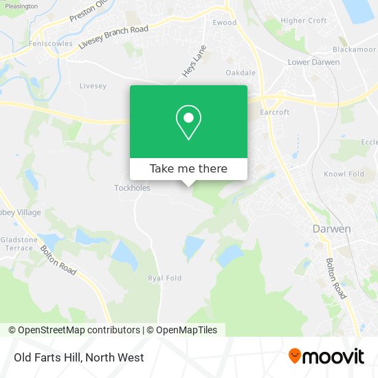 Old Farts Hill map