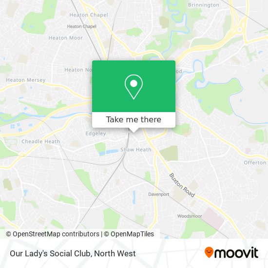 Our Lady's Social Club map