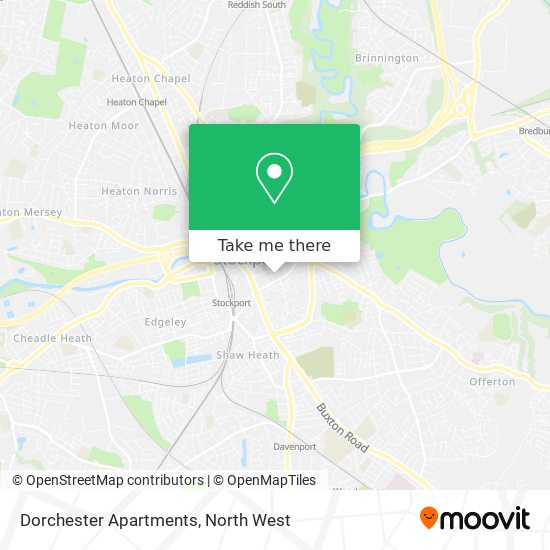 Dorchester Apartments map