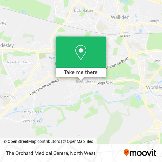 The Orchard Medical Centre map