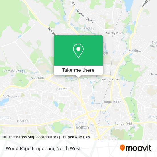 World Rugs Emporium map