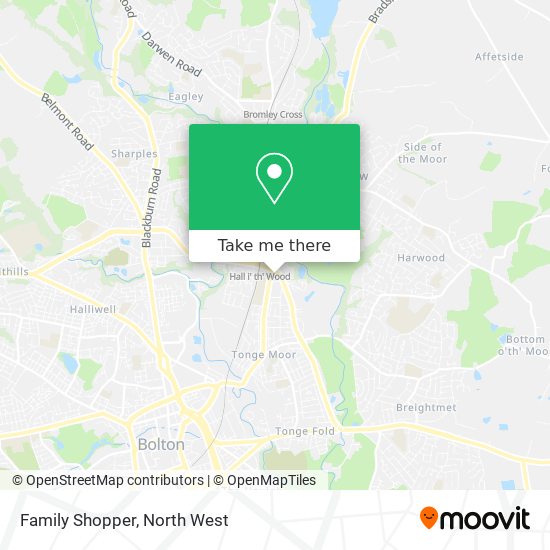 Family Shopper map