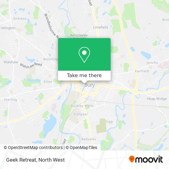 Geek Retreat map