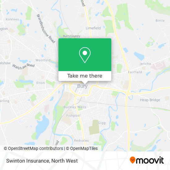 Swinton Insurance map