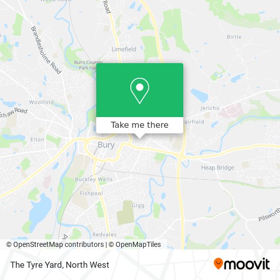 The Tyre Yard map
