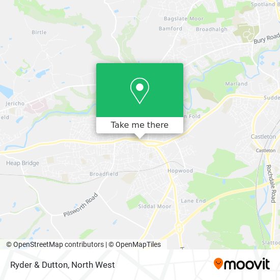 Ryder & Dutton map