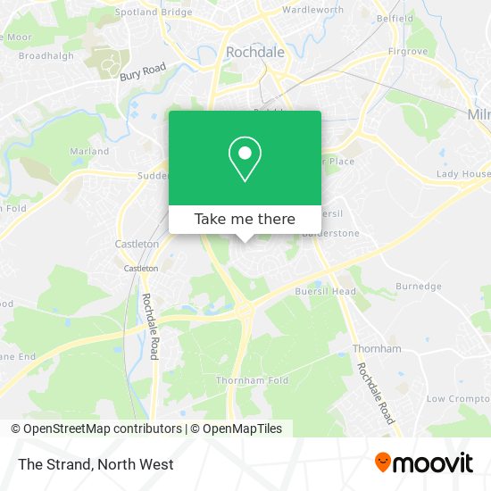 The Strand map