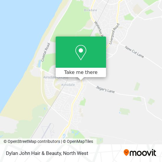 Dylan John Hair & Beauty map