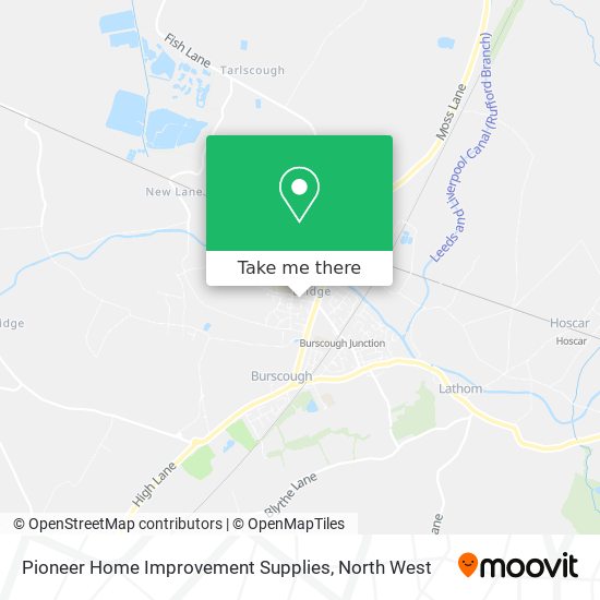 Pioneer Home Improvement Supplies map