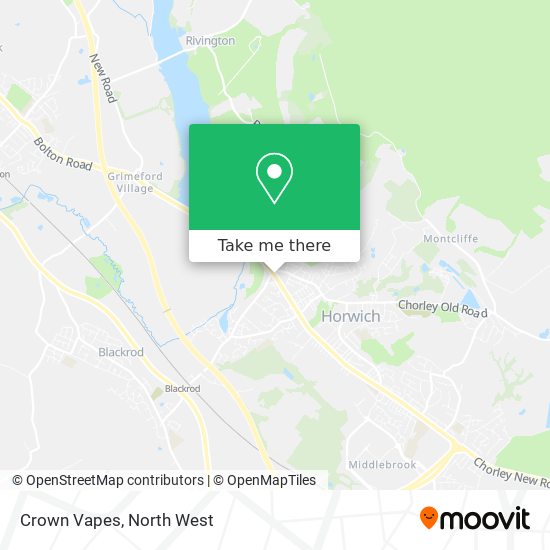 Crown Vapes map
