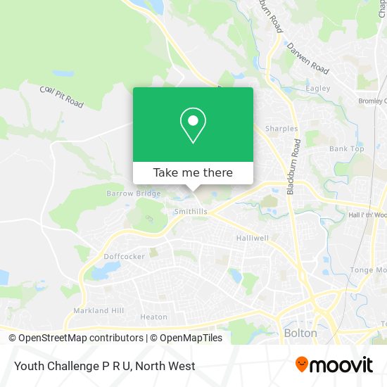 Youth Challenge P R U map