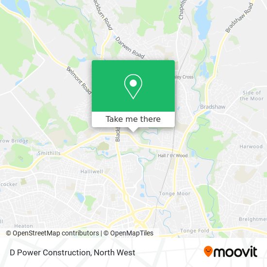 D Power Construction map