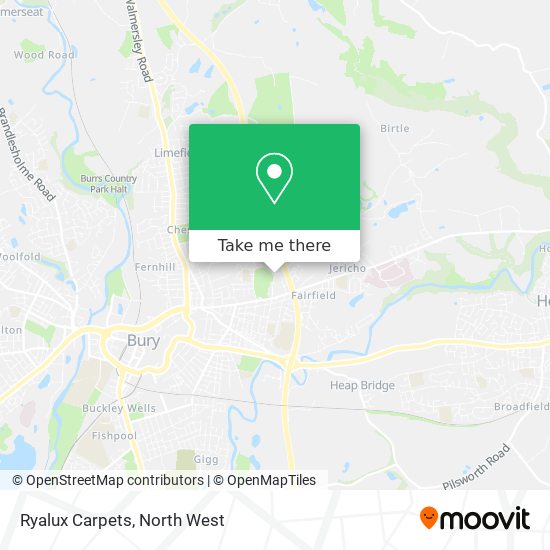 Ryalux Carpets map