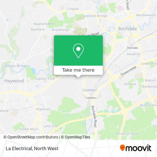 La Electrical map