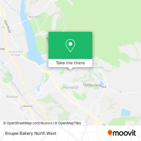 Boujee Bakery map