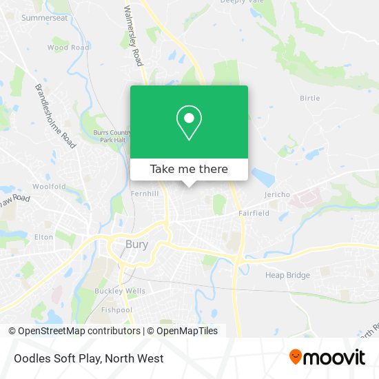 Oodles Soft Play map