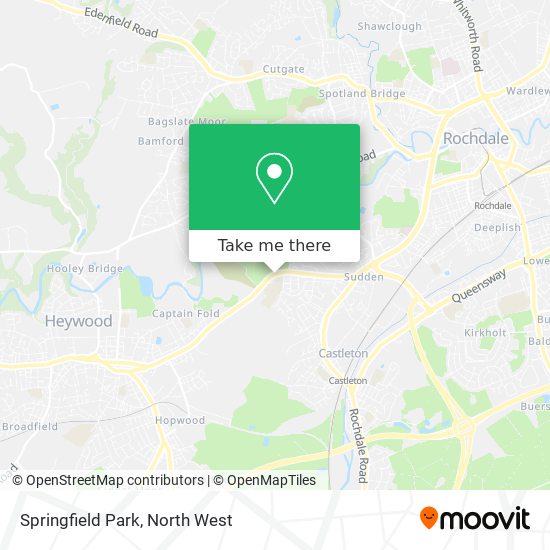 Springfield Park map