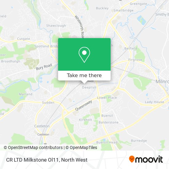 CR LTD Milkstone Ol11 map