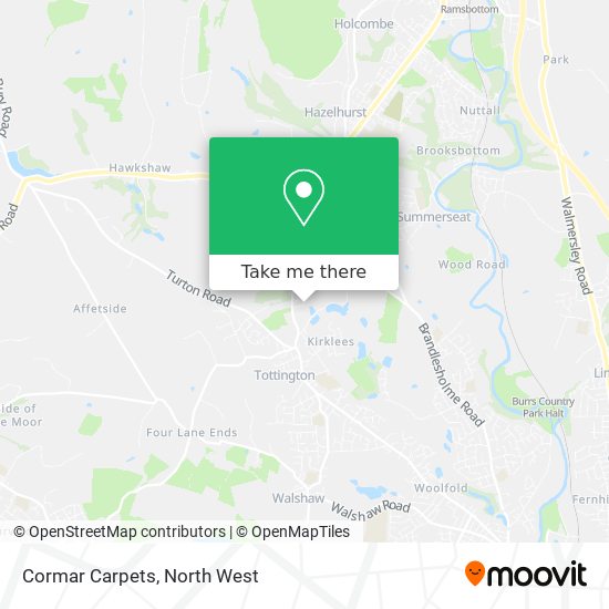 Cormar Carpets map
