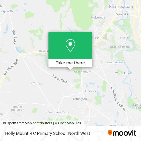 Holly Mount R C Primary School map