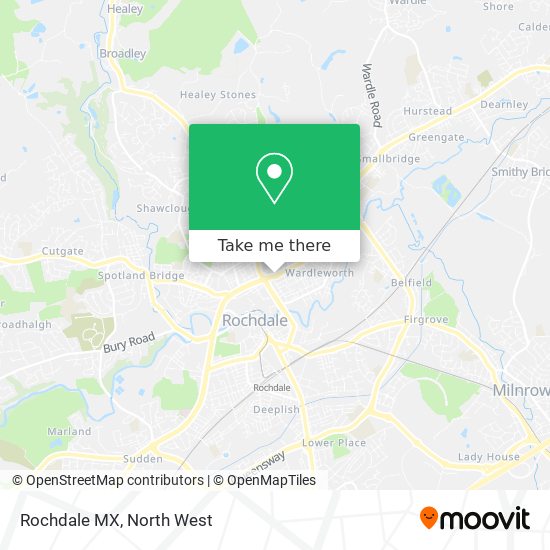 Rochdale MX map