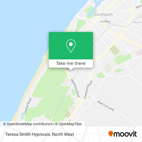 Teresa Smith Hypnosis map