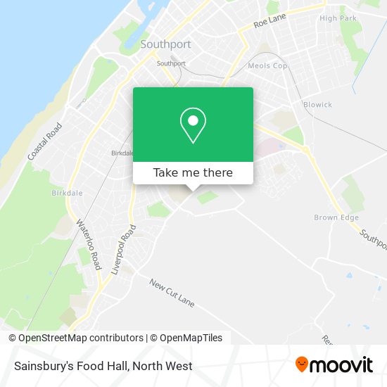 Sainsbury's Food Hall map