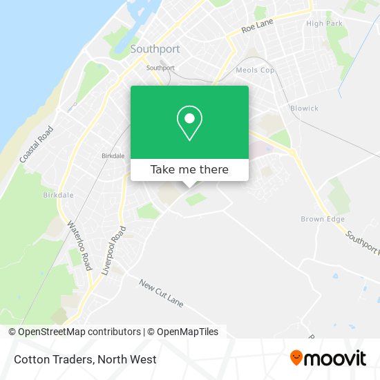 Cotton Traders map