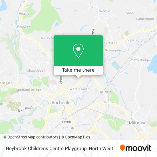 Heybrook Childrens Centre Playgroup map