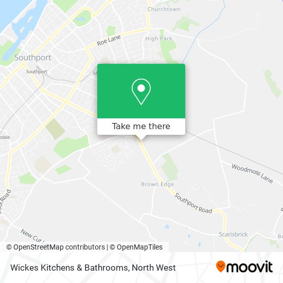 Wickes Kitchens & Bathrooms map