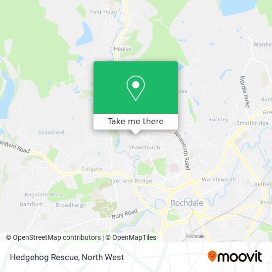 Hedgehog Rescue map