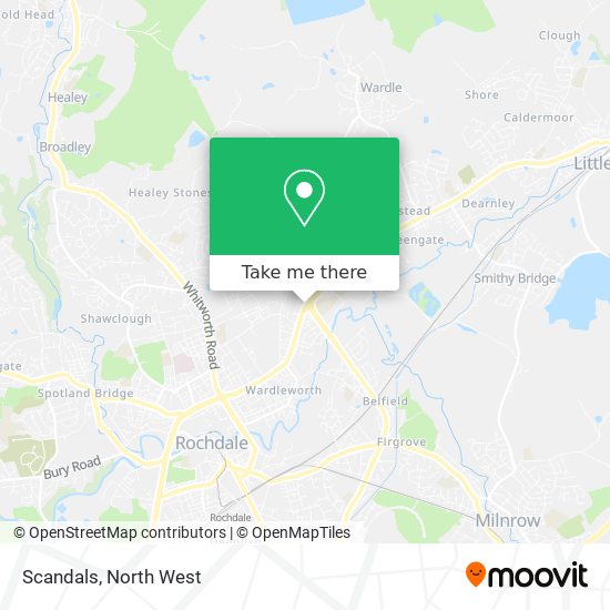 Scandals map