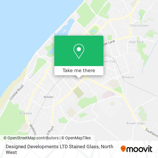 Designed Developments LTD Stained Glass map