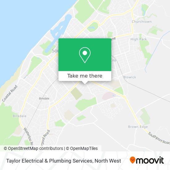 Taylor Electrical & Plumbing Services map