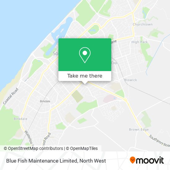 Blue Fish Maintenance Limited map