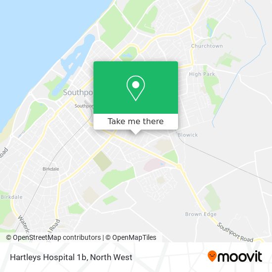 Hartleys Hospital 1b map