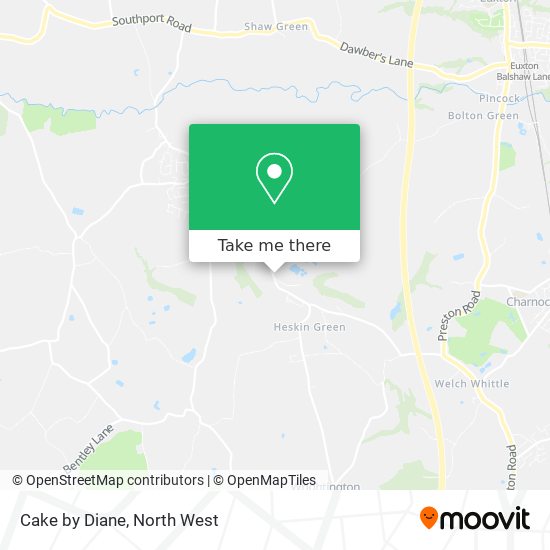 Cake by Diane map