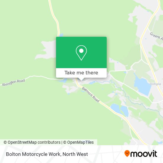 Bolton Motorcycle Work map