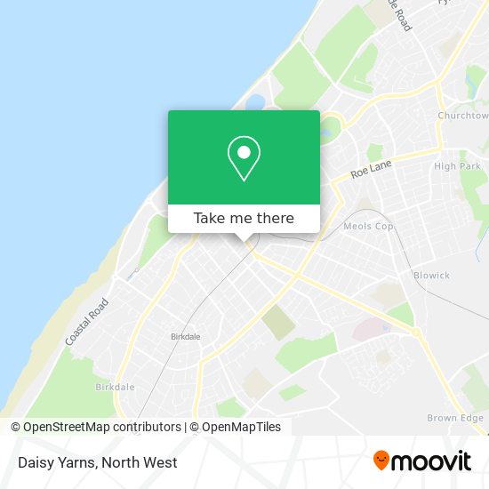 Daisy Yarns map