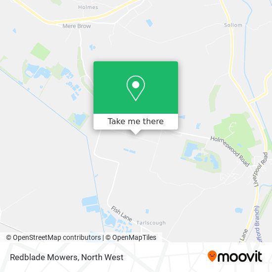 Redblade Mowers map