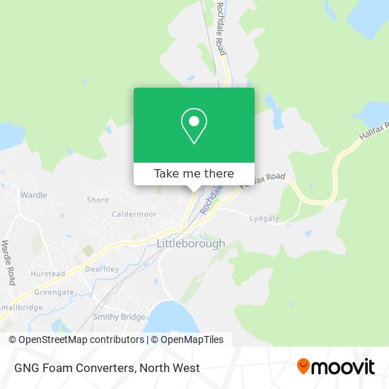 GNG Foam Converters map
