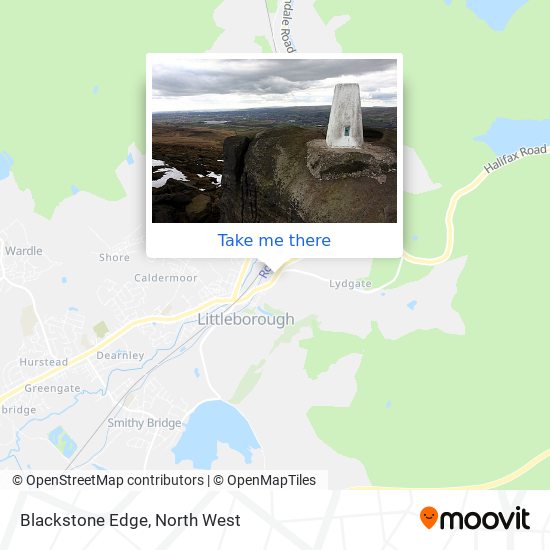 Blackstone Edge map
