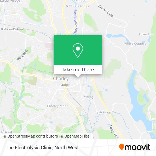 The Electrolysis Clinic map