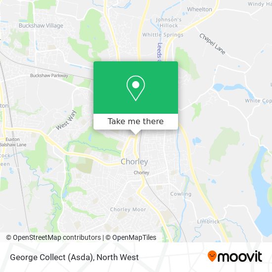 George Collect (Asda) map