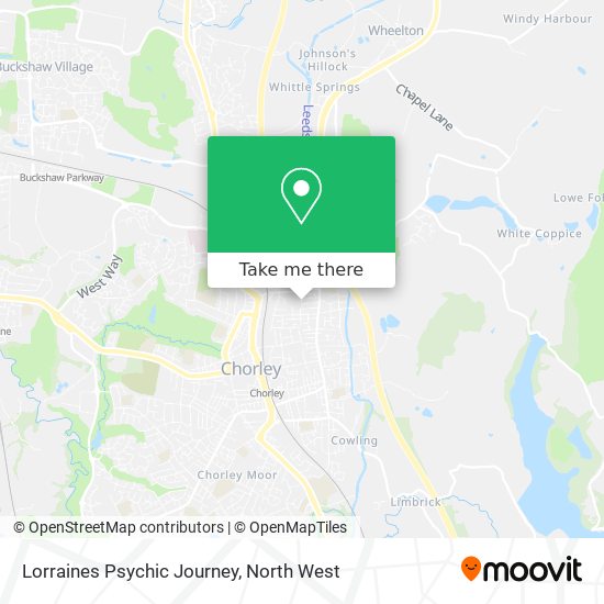 Lorraines Psychic Journey map