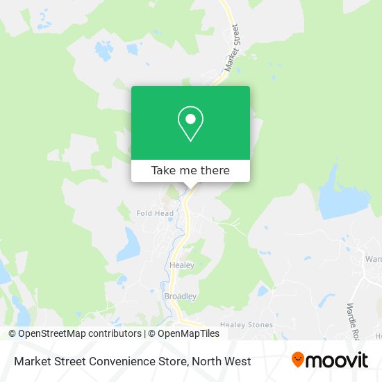Market Street Convenience Store map