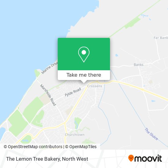 The Lemon Tree Bakery map