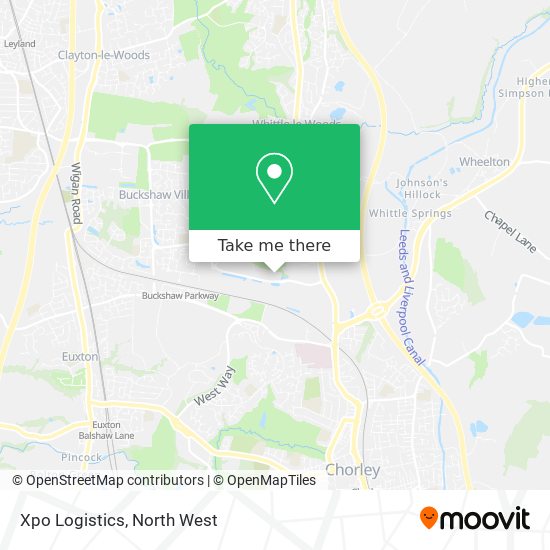 Xpo Logistics map