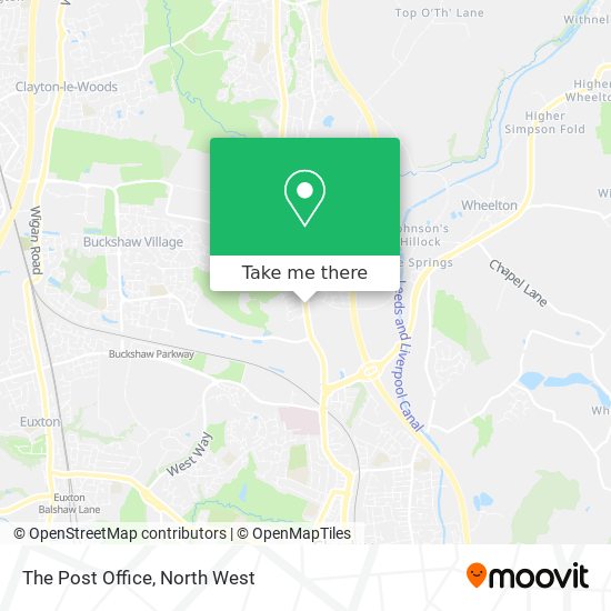 The Post Office map